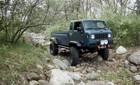 A rally car is the best car that can run through a lot of dust and rough routes. Jeep Mighty FC Concept - First Drive Review - Car and Driver
