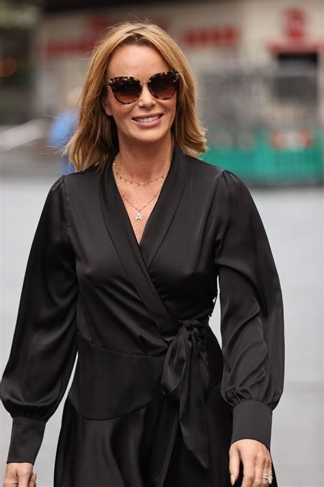 The judge, 49, confessed that she is 'very aware' of herself and what she. Amanda Holden in Black Silky Dress in London 09/23/2020 • CelebMafia