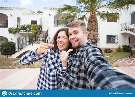 Property Real Estate And Rent Concept Happy Smiling Young Couple