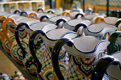 Talavera Poblana Pottery From Puebla Mexico