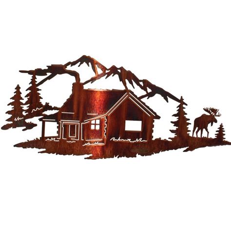 We did not find results for: Night Moose Cabin Metal Wall Art
