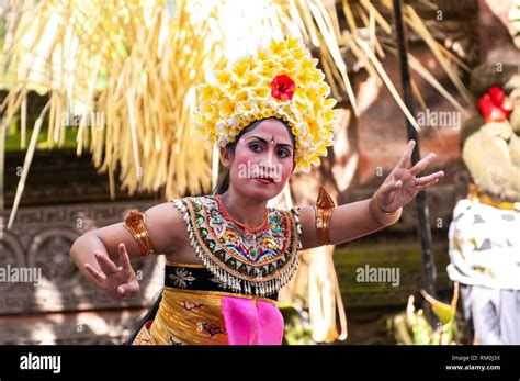 Barong And Kris Dance Traditional Balinese Dance Ubud Bali Island
