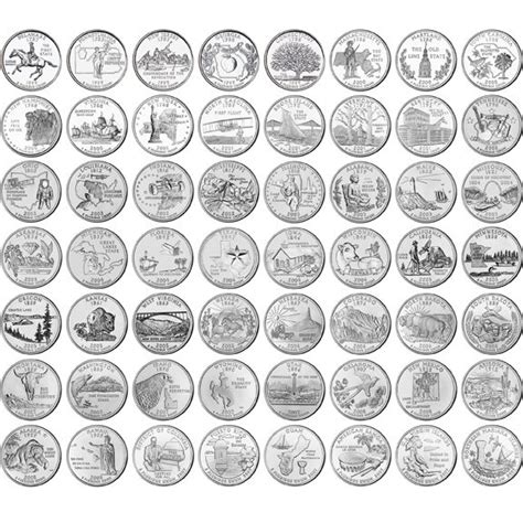 Buy Complete State Quarter Sets 56pc 1999 2009 The Patriotic Mint