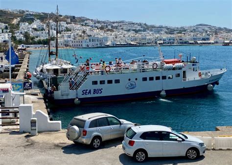 Mykonos Ferry Port Location Tickets Buses And Taxis