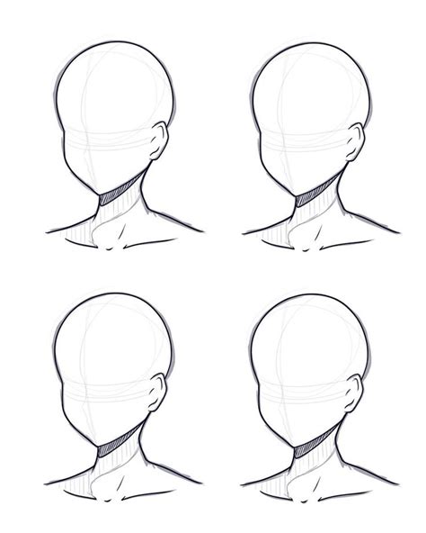 Head Design Base Sketch And Lineart