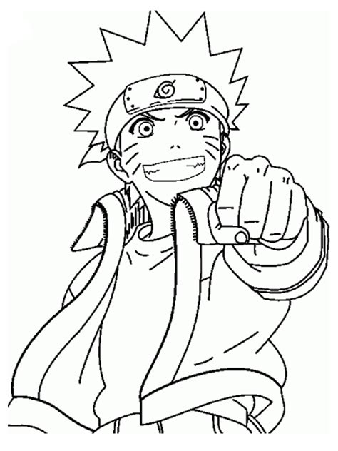 Naruto Shippuden Coloring Pages To Download And Print For Free