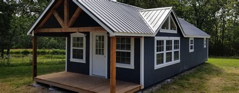 The deluxe cabin is available in both lofted (gambrel) and utility shed (gable) roof line. Prefab Cabins | Beautiful Cabin Sheds For Sale In Missouri
