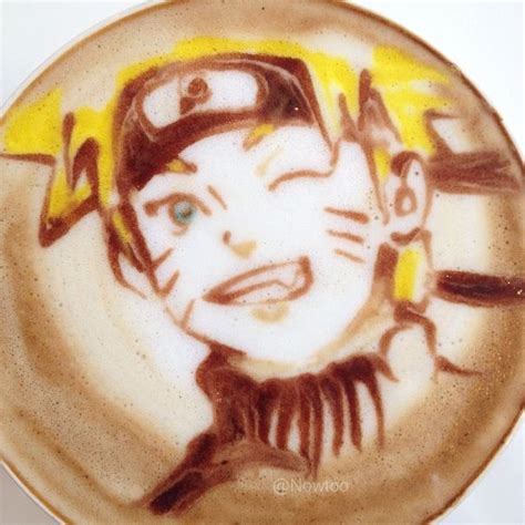 110 Best Images About Anime Cartoon Latte Art On