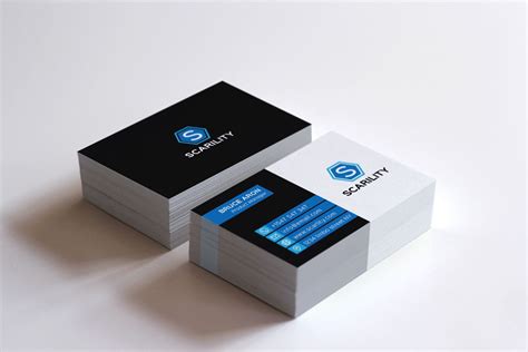 Simple Corporate Business Card Business Card Design Simple Corporate