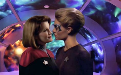 Star Trek Voyager Kathryn Janewayseven Of Nine By