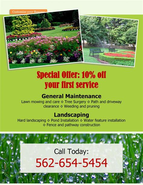 sample 30 free lawn care flyer templates [lawn mower flyers] ᐅ lawn care business budget