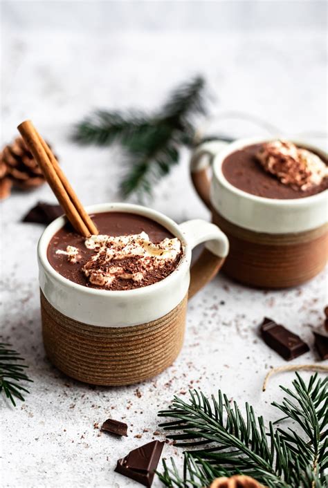 Healthy Hot Chocolate Recipe Vegan And Dairy Free