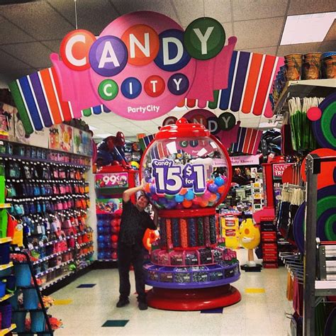 Giant Party City Candy City Area And Giant Gumball Machi Flickr