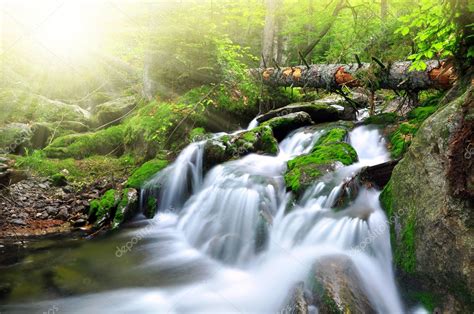 Waterfall ⬇ Stock Photo Image By © Vencav 8932258