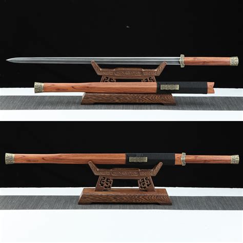 Chinese Straight Sword High Performance 1000 Layer Folded Steel