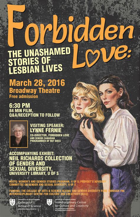 film forbidden love the unashamed stories of lesbian lives college of arts and science