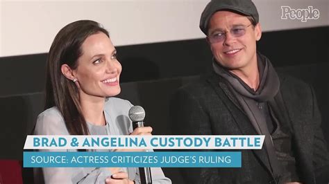 Angelina Jolie Criticizes Judges Tentative Ruling As Brad Pitt Is