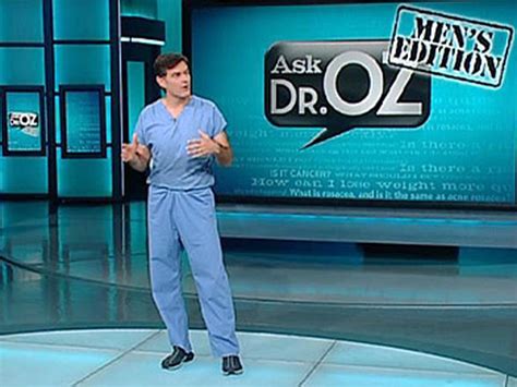 Dr Oz Answers Mens Health Questions