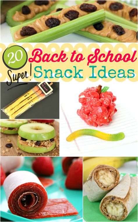 20 Back To School Snack Ideas A Spectacled Owl