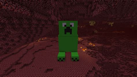 Creeper In Nether By Blueboy101010 On Deviantart