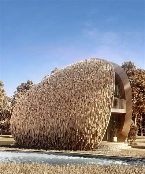 Shell House A Mussel Shaped Modern Famivisualization