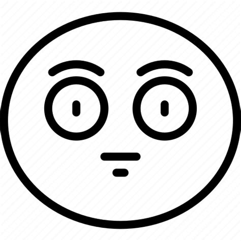 Straight Face Emoji Clipart Emoji Straight Face Stencil Stencil Images