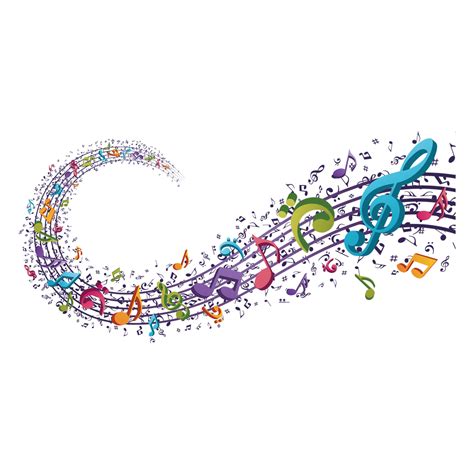 Colorful Music Note Png Neon Music Note Png 1832193 Vippng Images