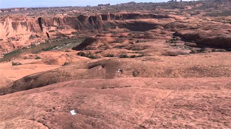Slickrock trail is located at the sand. Slickrock Trail, Moab - YouTube