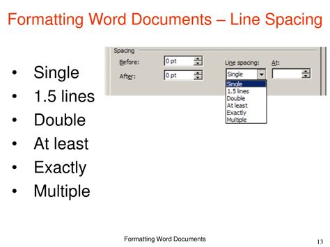 Ppt Formatting Word Documents Powerpoint Presentation Free Download