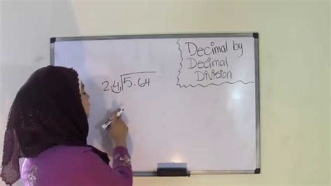 The number you divide into. 6th Grade Math Divide Decimals by Decimals - YouTube