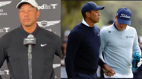 Tiger Woods Breaks Down Apologizes Over Tampon Joke Youtube