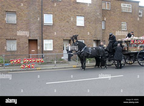 London England Uk Traditional Funeral Stock Photo Alamy