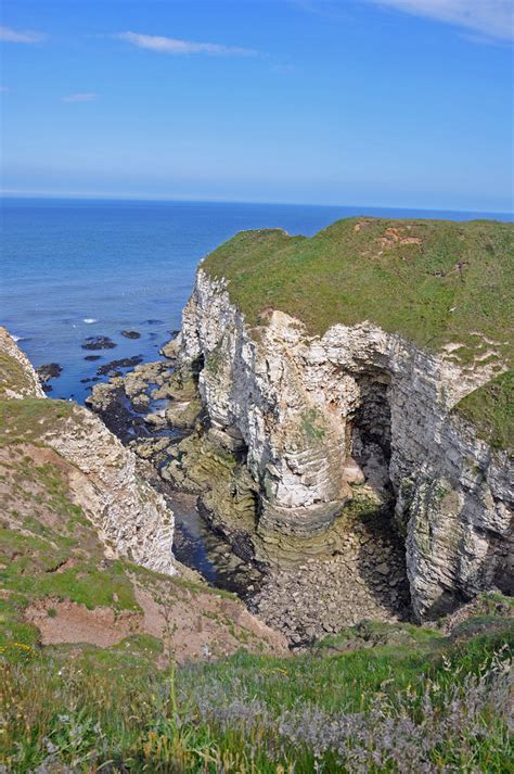 Flamborough Head Which Runs For Miles On The Yorks Flickr