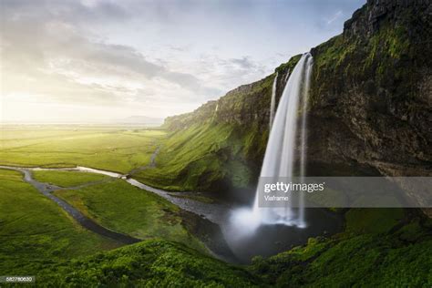 Seljalandsfoss Waterfall High Res Stock Photo Getty Images
