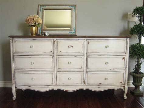 European Paint Finishes Antiqued French Dresser