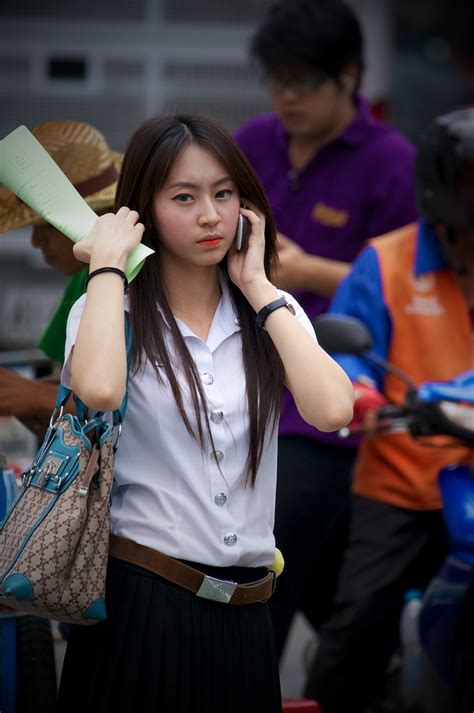 Thai School Girl Bangkok Thailand Joseph Ferris Iii Flickr