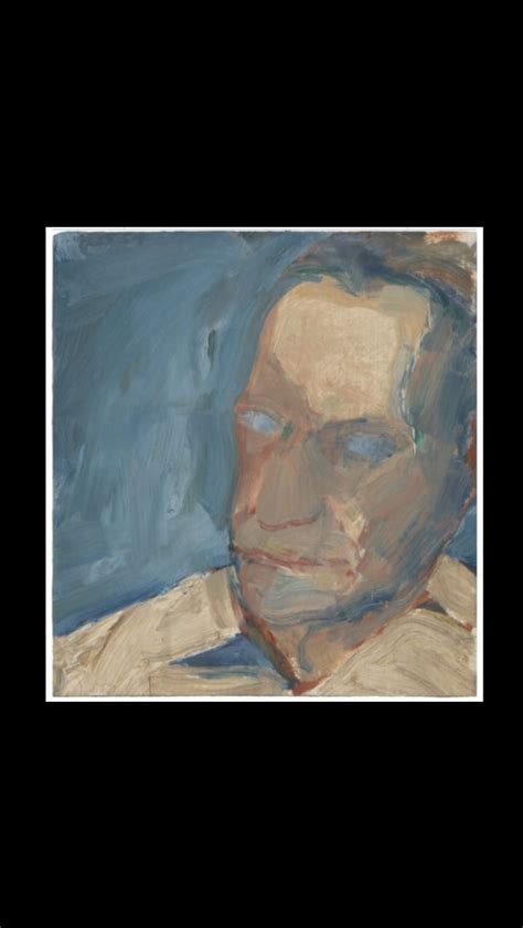 Richard Diebenkorn Portrait Of David Park 1959 Oil On Wood