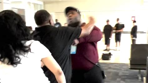 Caught On Camera Viral Video Shows Fight Between Spirit Airlines Agent