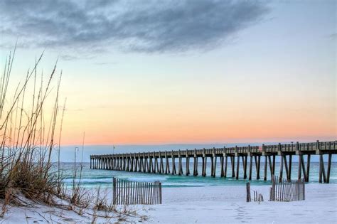 The Pensacola Beach Pier Photograph By Jc Findley Pixels