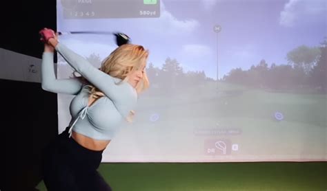 Look Paige Spiranac Practice Video Is Going Viral The Spun What S My