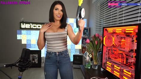 Adriana Chechik Plays With Her Toy On Stream😏😏 Youtube