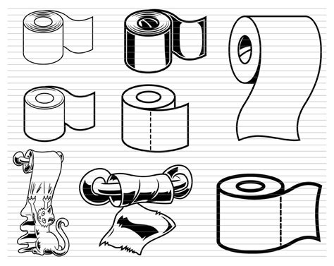 Toilet Svg Toilet Paper Svg Toilet Paper Cut File Paper Roll Toilet