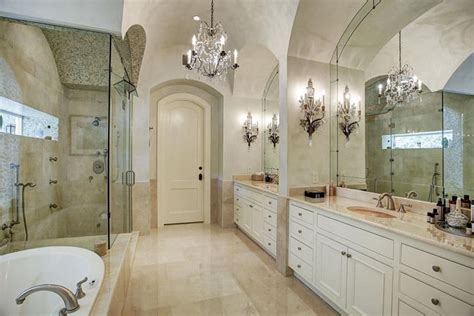 27 Gorgeous Bathroom Chandelier Ideas Designing Idea