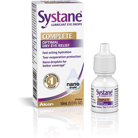 Systane Complete Optimal Dry Eye Relief Drops Truvision Eye Care