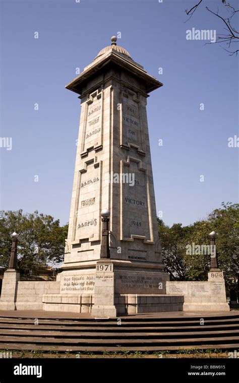 The War Memorial Close To Fort St George In Chennai India The