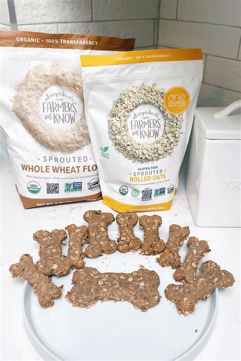 Vegan Rolled Oat Dog Treats One Degree Organics