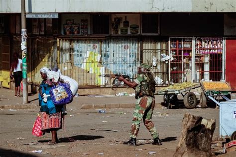 Zimbabwe Warns Of Crackdown After Opposition Vote Protests