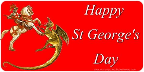 greetings cards for st george s day wishing you a very happy st george s day