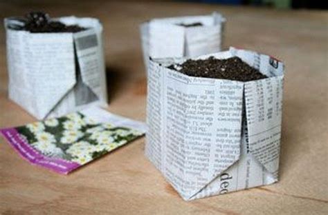 How To Make Biodegradable Newspaper Seedling Pots 5 Easy Steps Craft