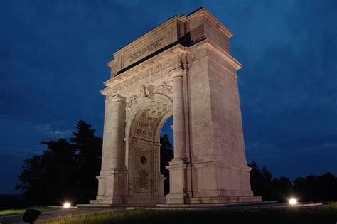 Us Landmarks And Monuments National Memorial Arch Valley Forge
